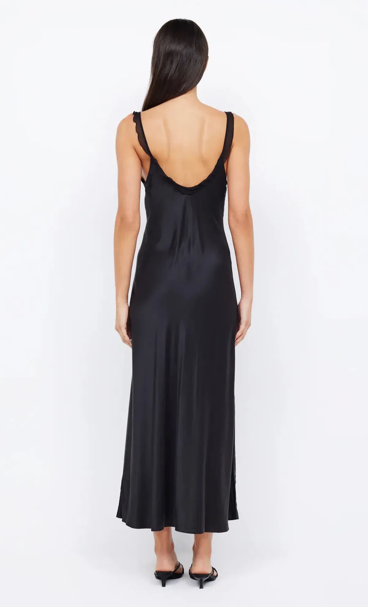 Bec & Bridge Archer Midi Dress Black Size AU 6 - Image 2