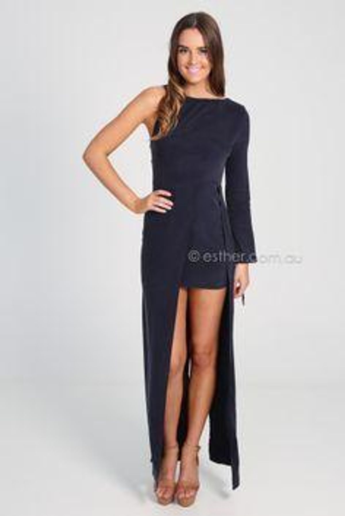 Winona Valentine Dress Navy size 6 - Image 2