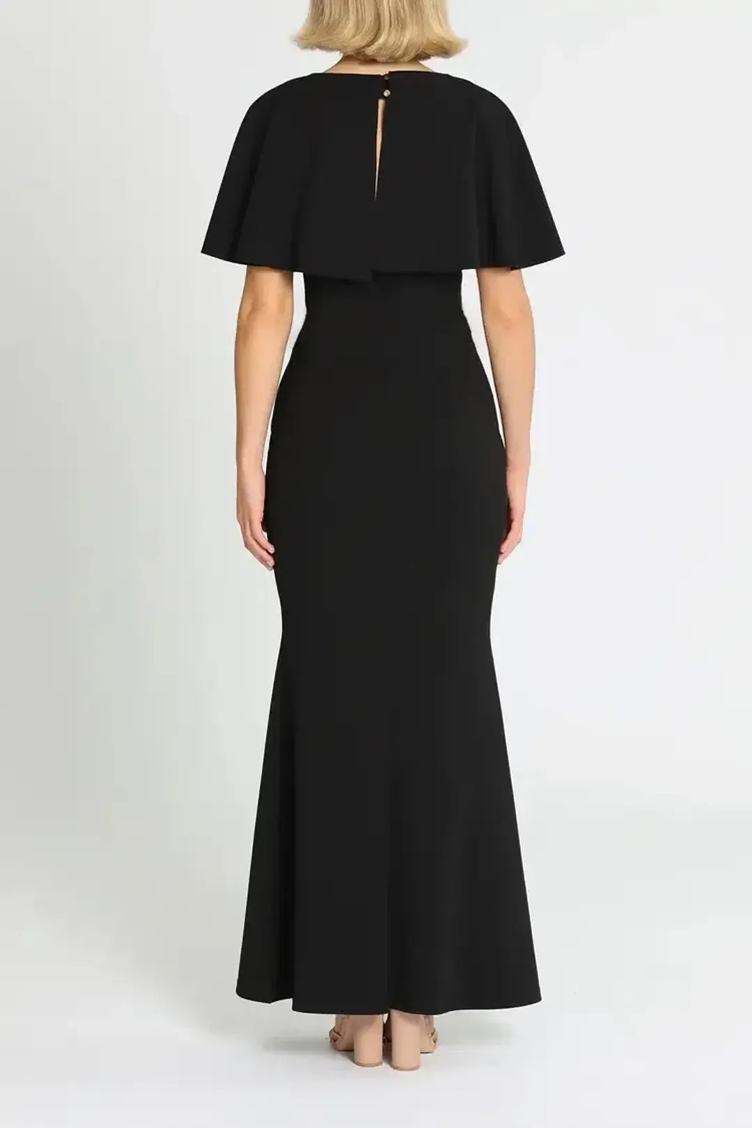 Pasduchas Mrs Carter Gown Black Size 12 for rent on The Volte - main image