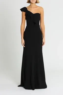 Rebecca Vallance Gigi Bustiere Gown Black Size 12 for rent on The Volte - image 1