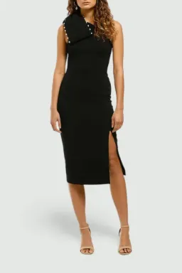 Rebecca Vallance Pipi Midi Black Size 12 for rent on The Volte - image 1