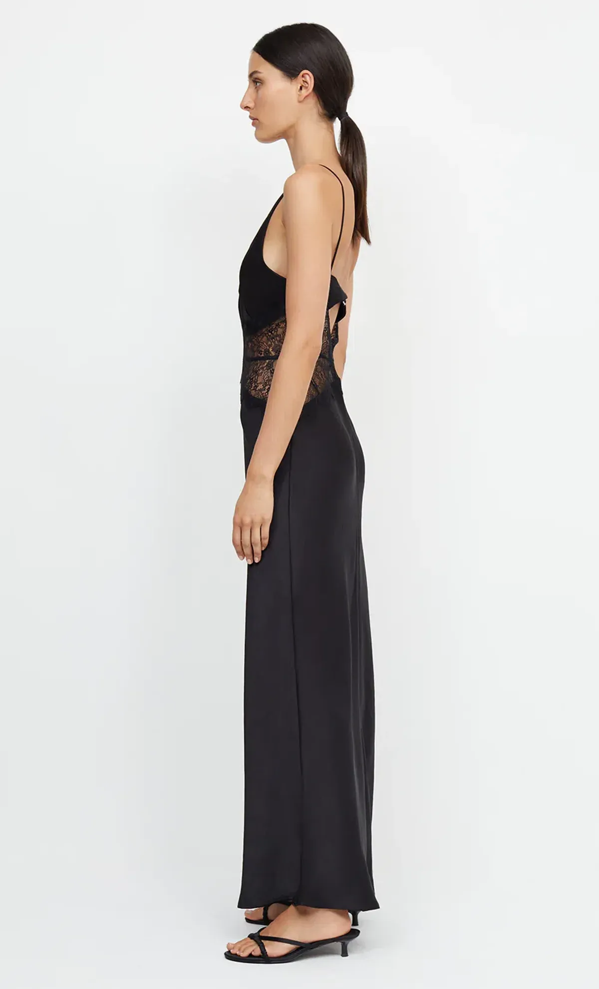 Bec & Bridge Camille Maxi Dress Black Size 10 - Image 4