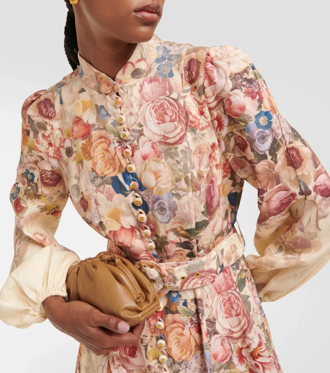 Zimmermann Luminosity Buttoned Midi Size 2 / AU 12 for rent on The Volte - main image