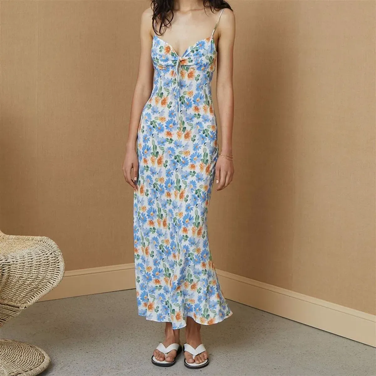 Bec & Bridge La Jolie Midi Dress Floral Size 12 - Image 1