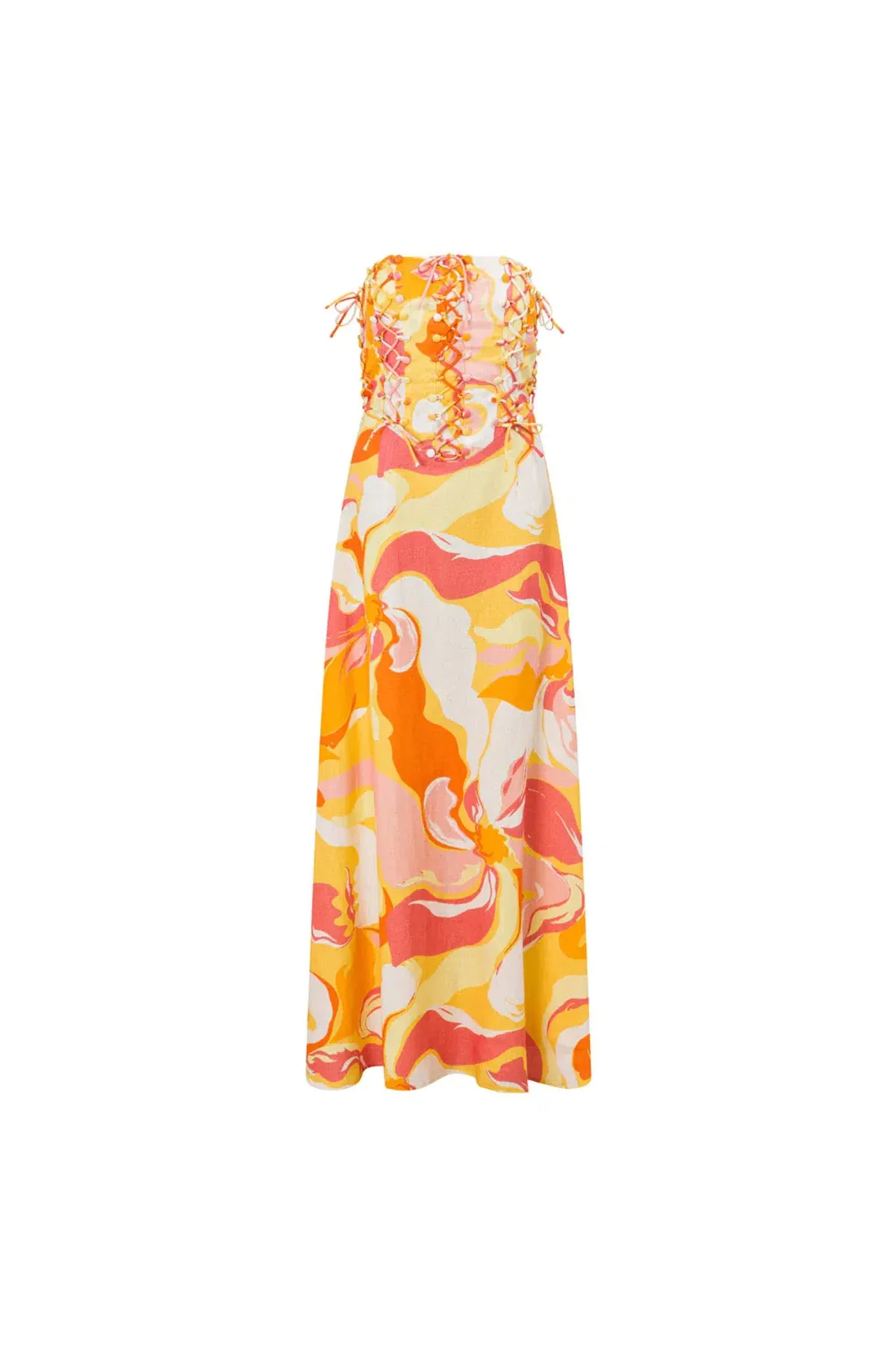 Zaco Kahlo Maxi Dress in Calista Sunset Size M / AU 10 - Image 5