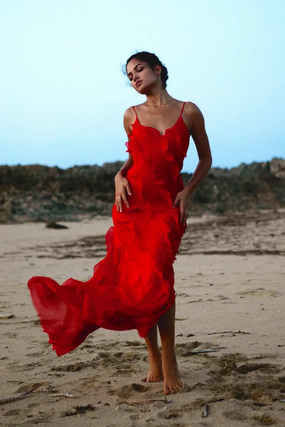 Rat & Boa Cecelia Maxi Dress Red Size M / AU 8 - 10 - Image 3