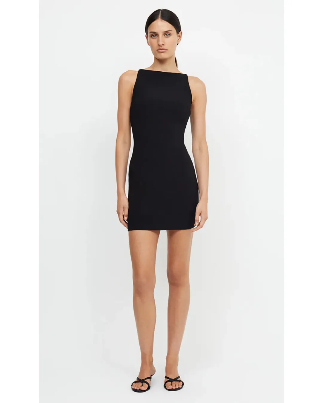 Bec & Bridge Clover Mini Dress Black Size AU 14 for rent on The Volte - main image