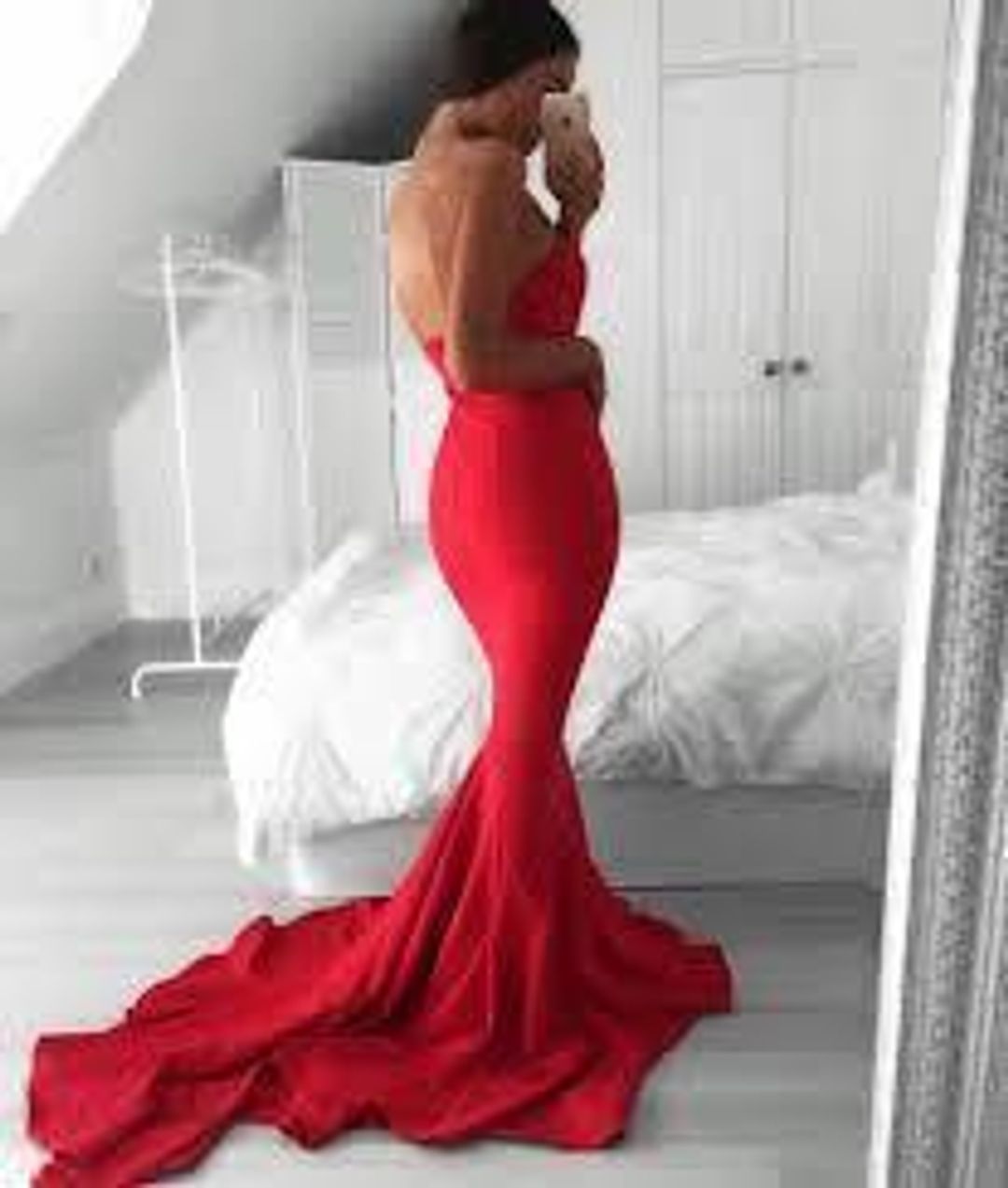 Elle Zeitoune Arianna Red size 8 for rent on The Volte - main image