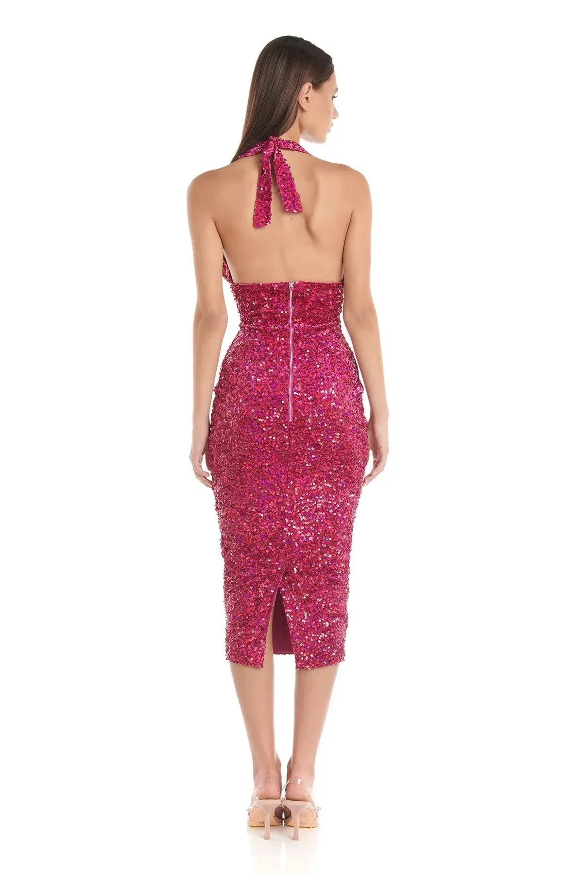 Eliya the Label Emile Dress Pink Size S/AU 8 - Image 2