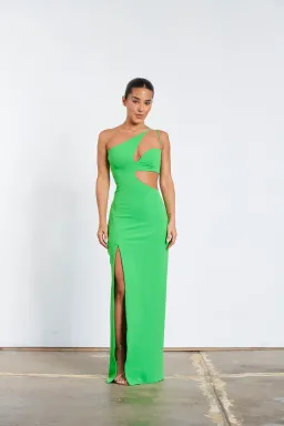 Effie Kats Polina Gown Lush Green Size S / AU 8 for rent on The Volte - image 1