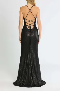 Tania Olsen India Gown Black Size 10 for rent on The Volte - image 3