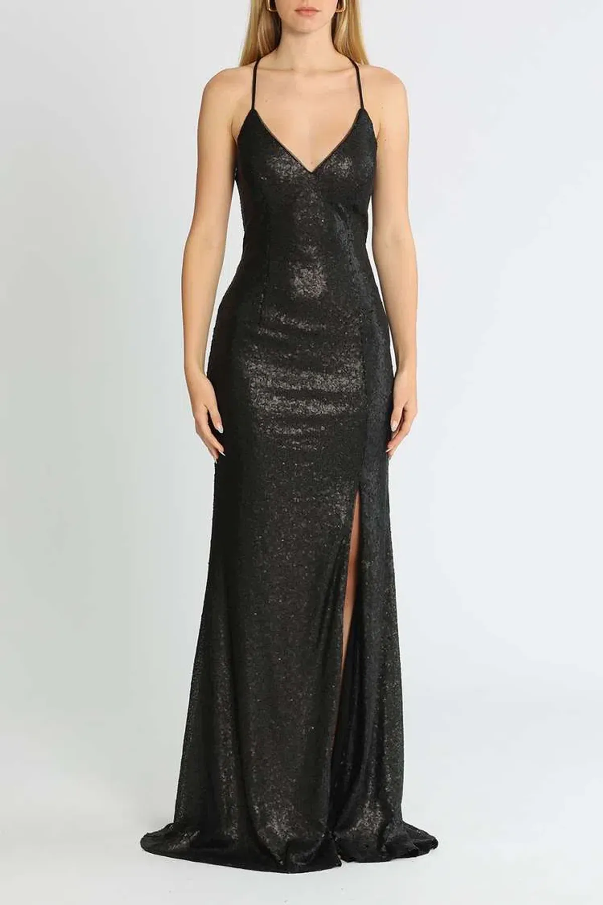 Tania Olsen India Gown Black Size 6 - Image 1