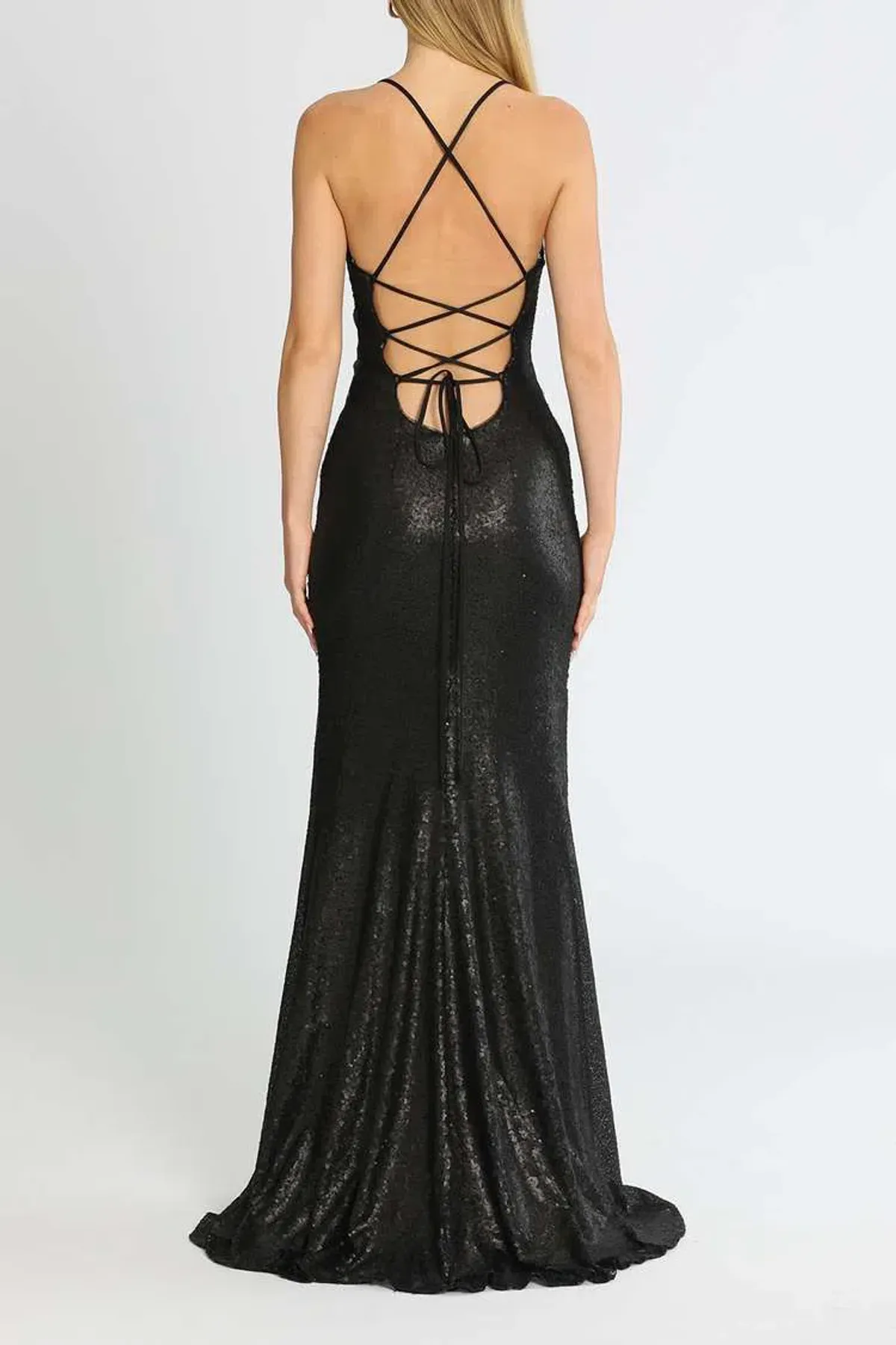 Tania Olsen India Gown Black Size 6 - Image 3