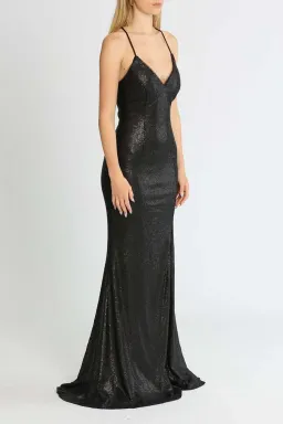 Tania Olsen India Gown Black Size 8 for rent on The Volte - image 2