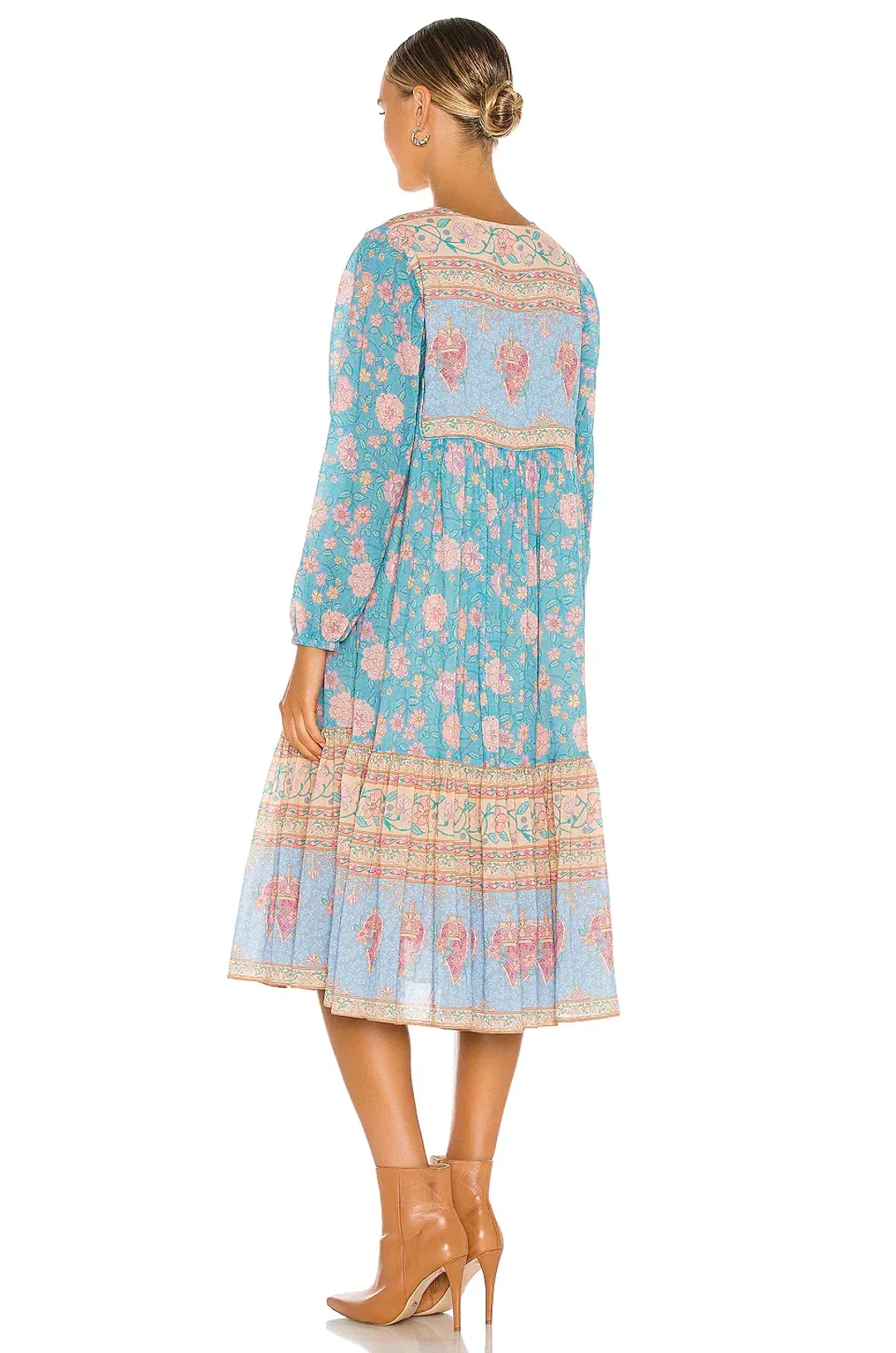 Spell and the Gypsy Love Story Boho Dress Sky Blue Size 8 for rent on The Volte - main image