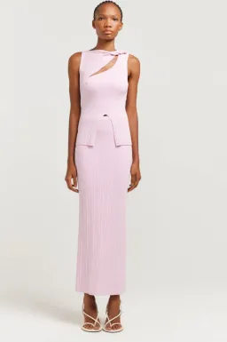 Henne Romee Knit Set Musk Pink Size 10 for rent on The Volte - image 1