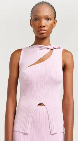 Henne Romee Knit Set Musk Pink Size 8 for rent on The Volte - image 3