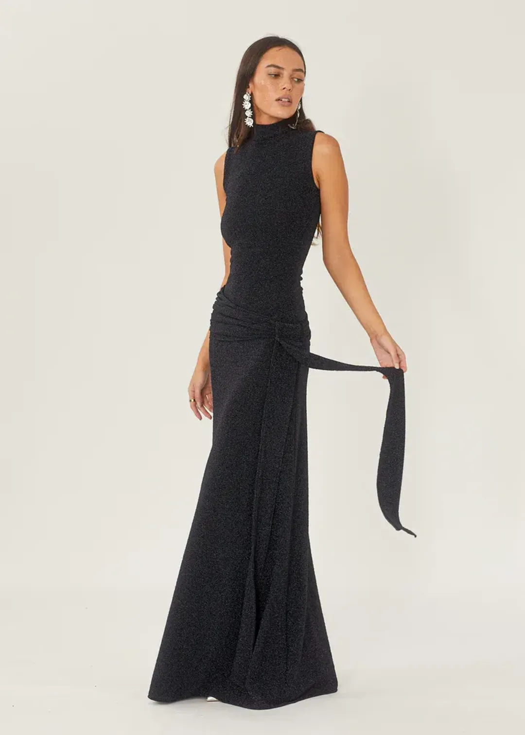 Arcina Ori Monica Maxi Dress Midnight Blue Size XS / AU 6 for rent on The Volte - main image