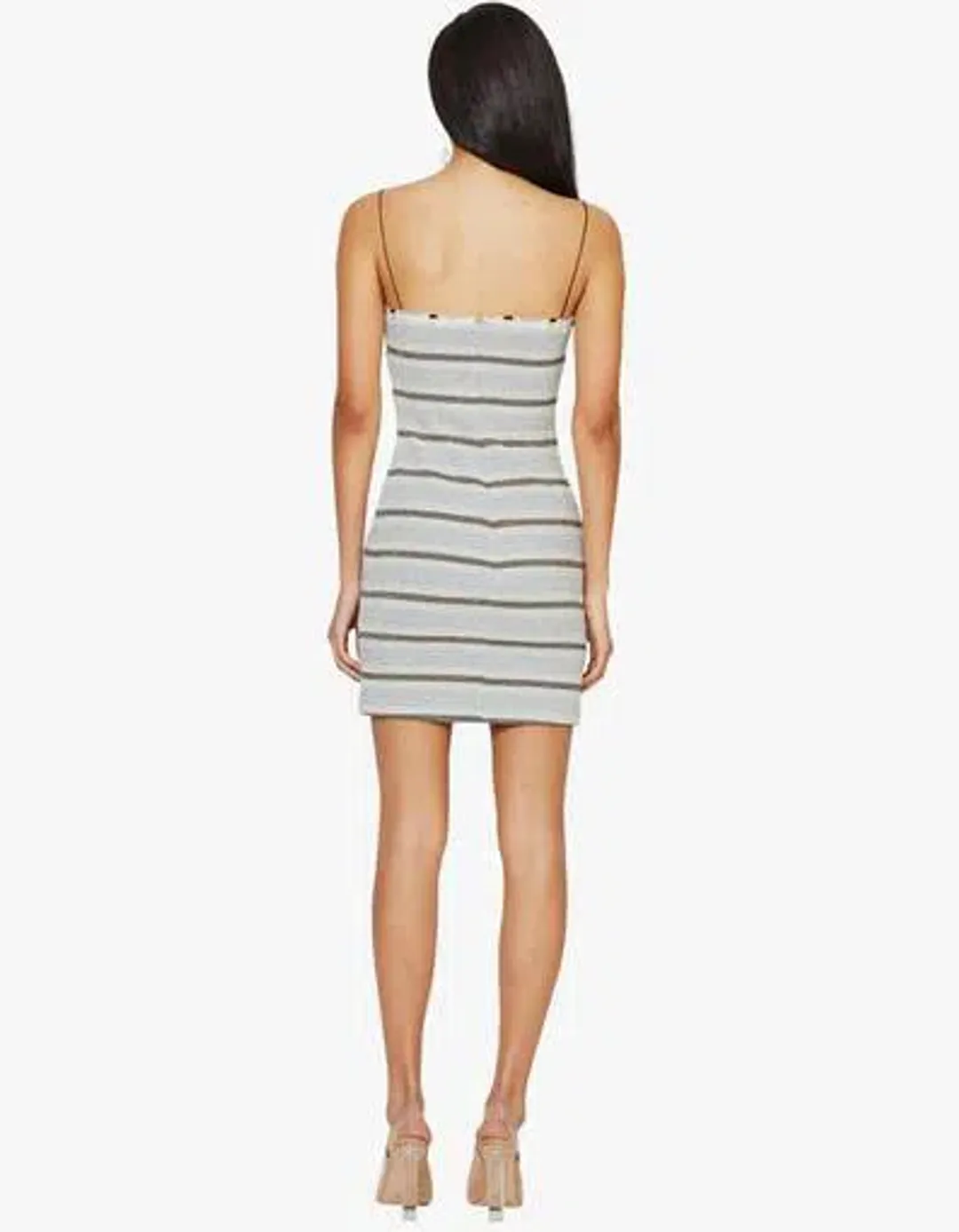 Bec & Bridge Iceberg Mini Dress Stripe Size 8 for rent on The Volte - main image