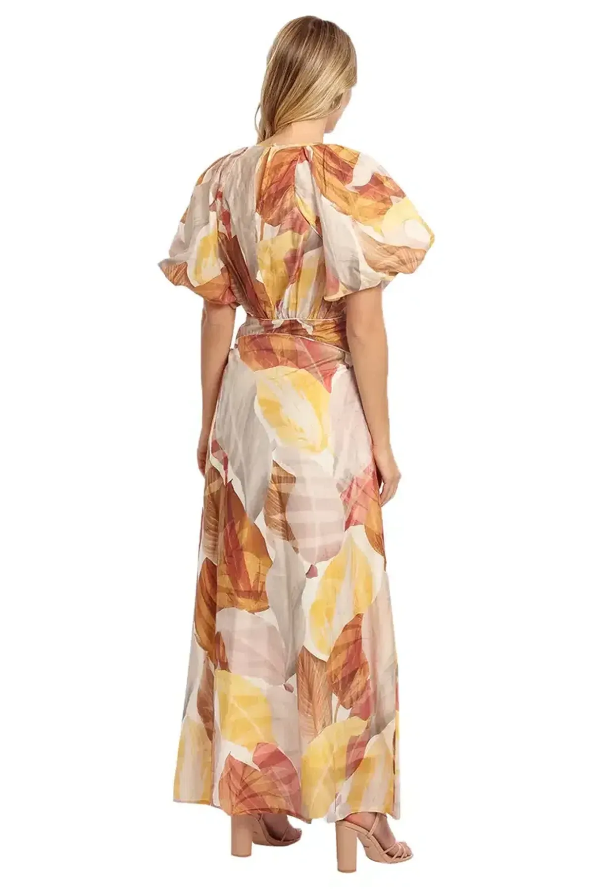 Morrison Anastasia Maxi Dress Multi Print Size 10 - Image 3