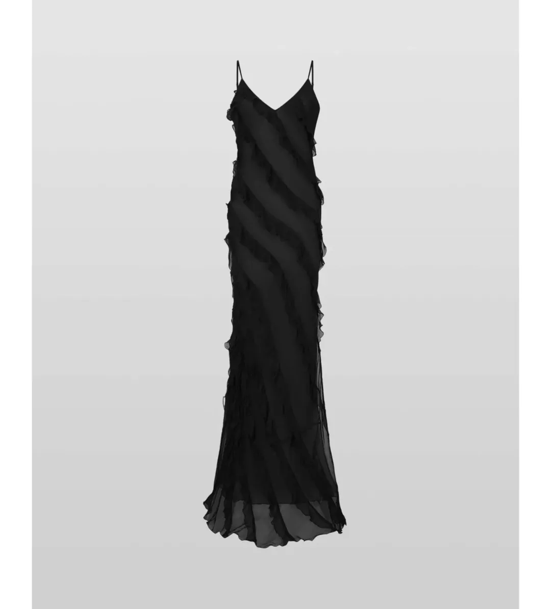 Rat & Boa Selena Maxi Dress Black Size XS/AU 6 for rent on The Volte - main image