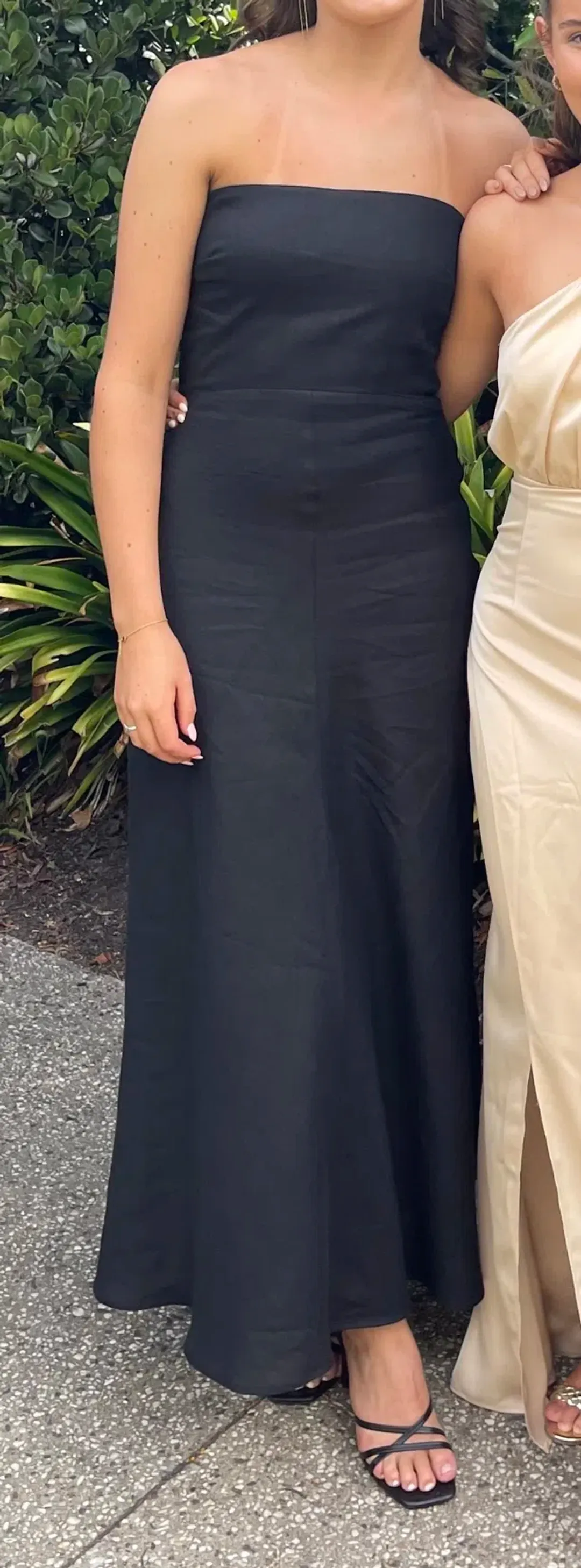 Bec and Bridge Cynthia Strapless Maxi Black size 8 for rent on The Volte - main image