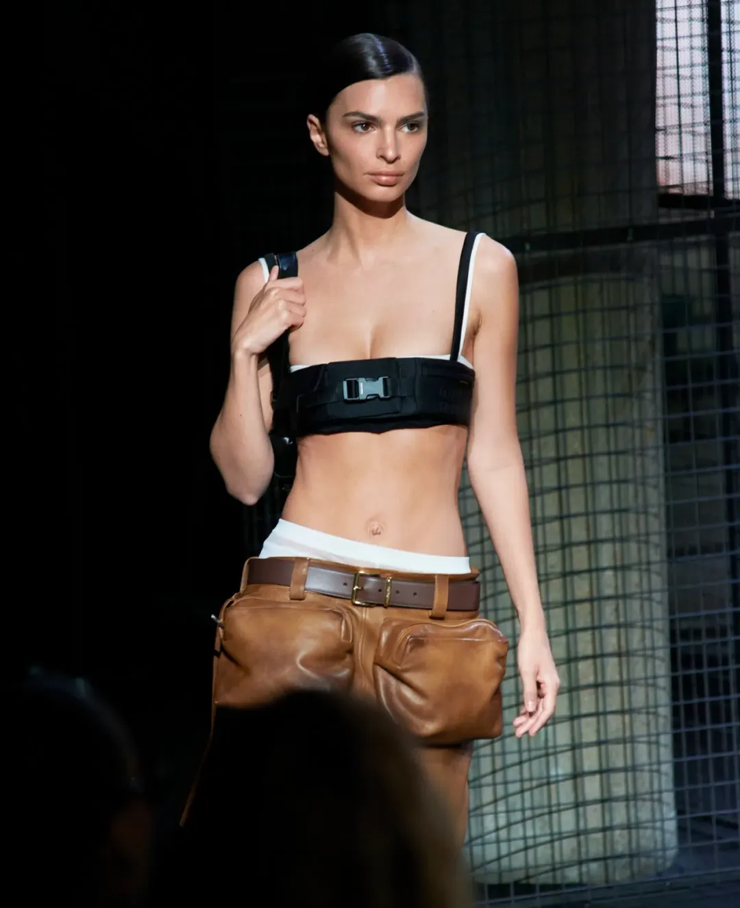 Miu Miu Radzimir Bralette Top Black Size 36 / AU 4 for rent on The Volte - main image