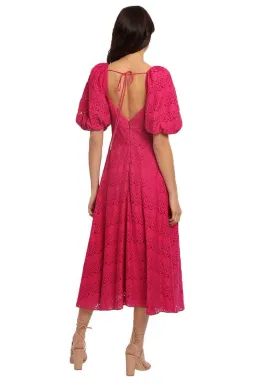Acler Stapleton Dress Fuschia Pink Size 10 for rent on The Volte - image 3