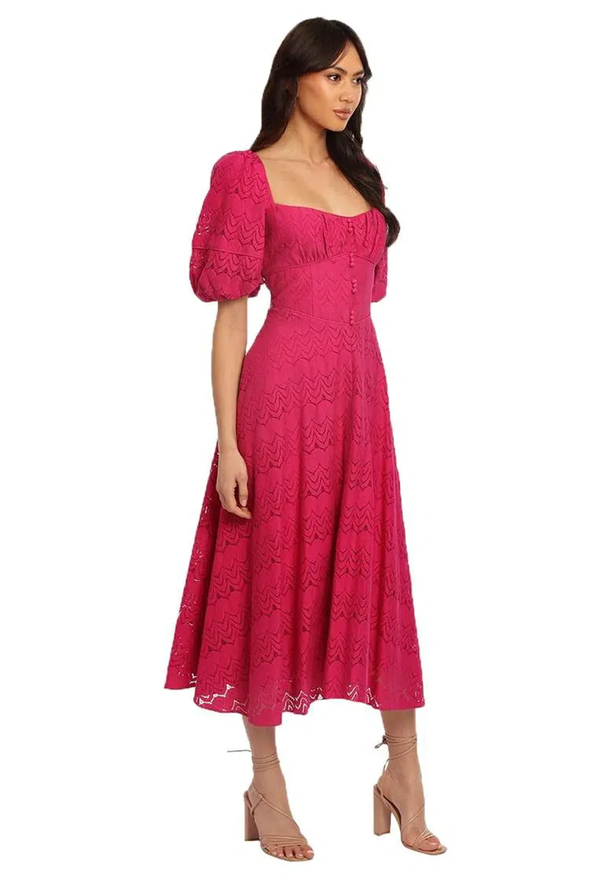 Acler Stapleton Dress Fuschia Pink Size 10 - Image 1