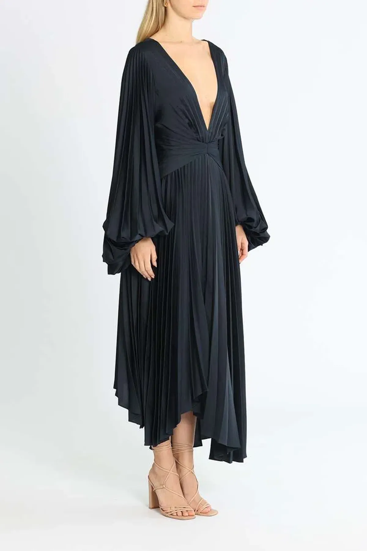 Acler Palms Dress Navy Size 8 - Image 2