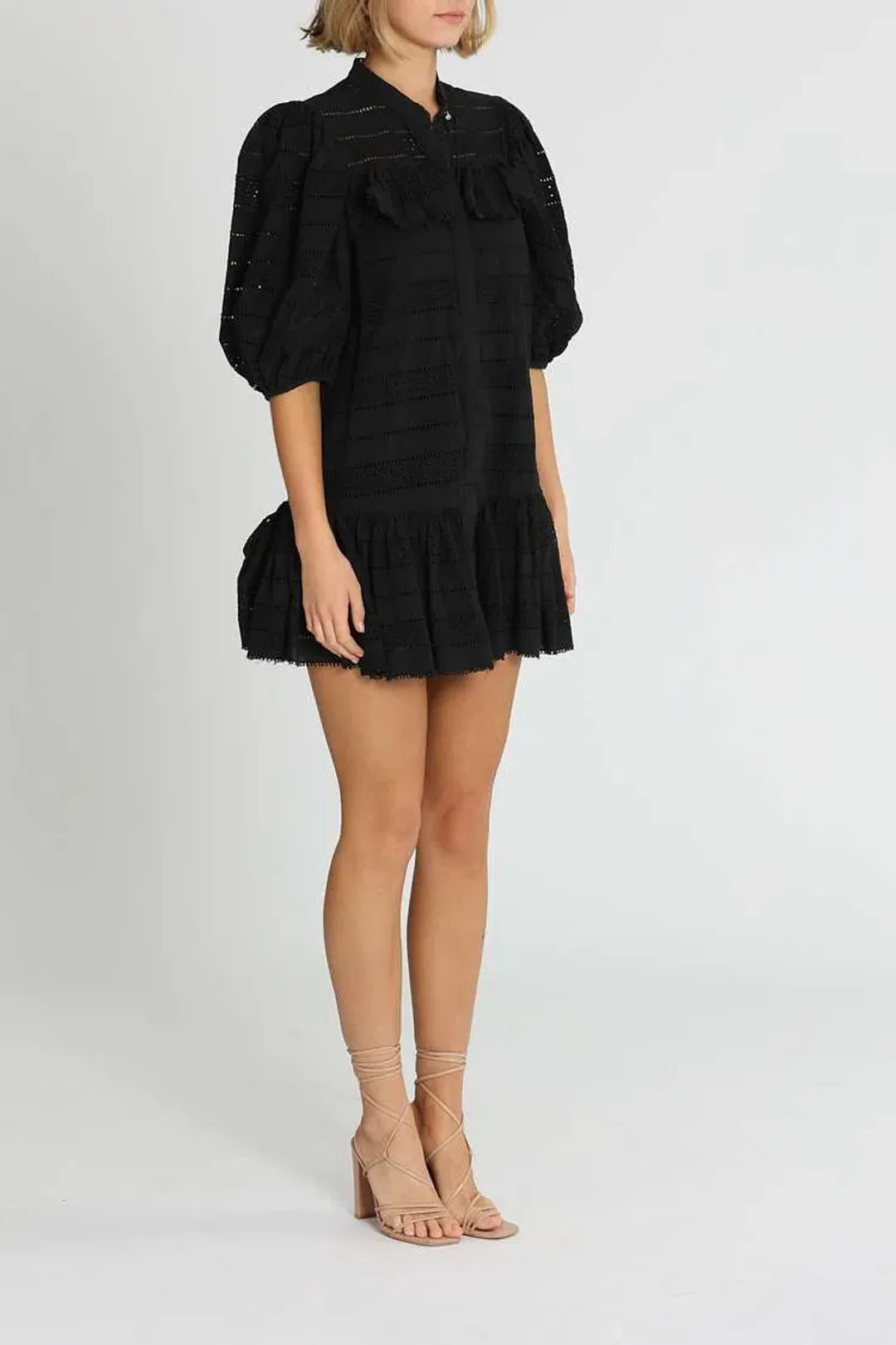 Acler Granville Dress Black Size 14 for rent on The Volte - main image
