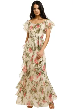 Alice McCall Salvatore Gown Floral Size 8 for rent on The Volte - image 1