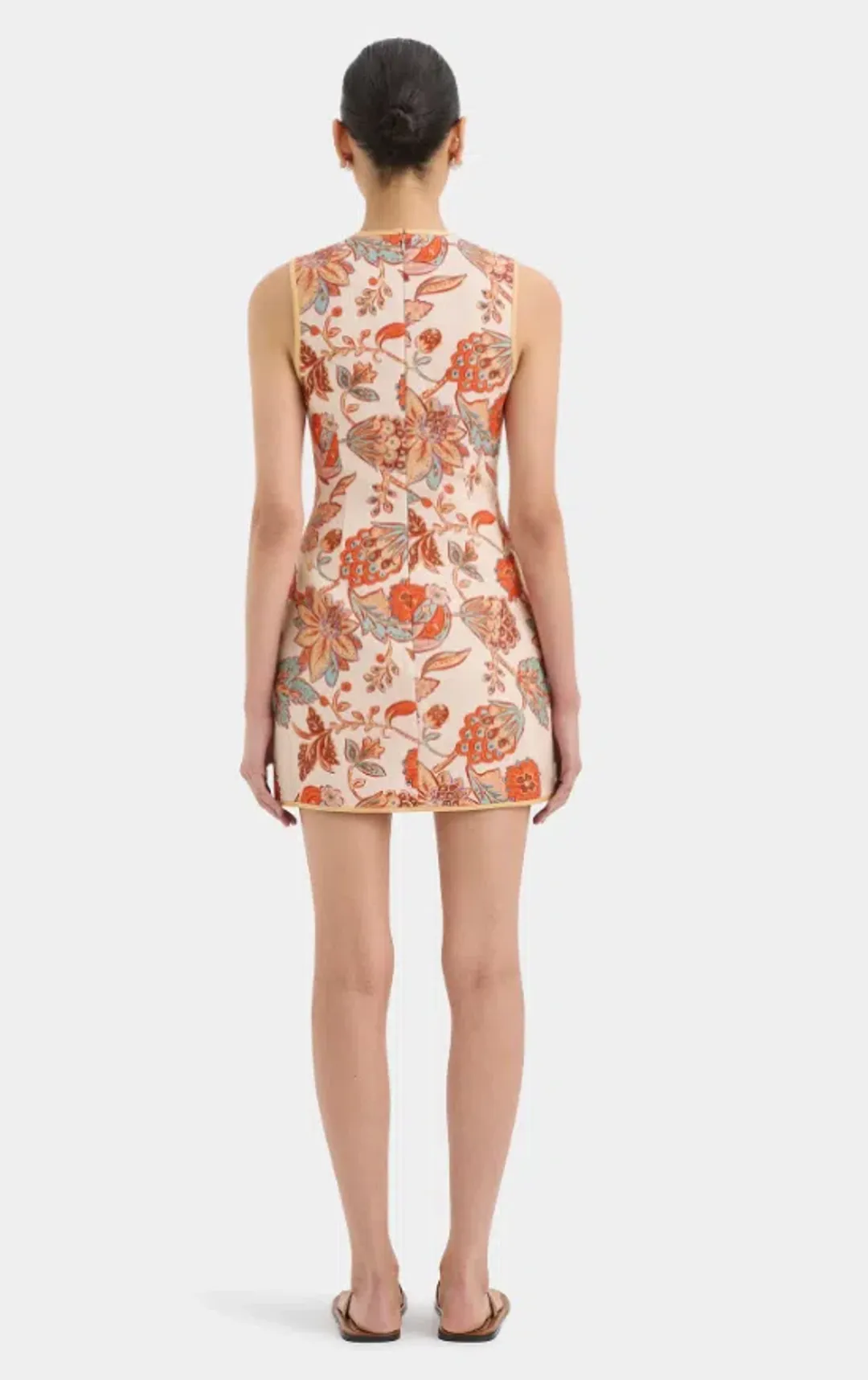 Sir the Label Noemi Mini Dress Floral Size 10 for rent on The Volte - main image