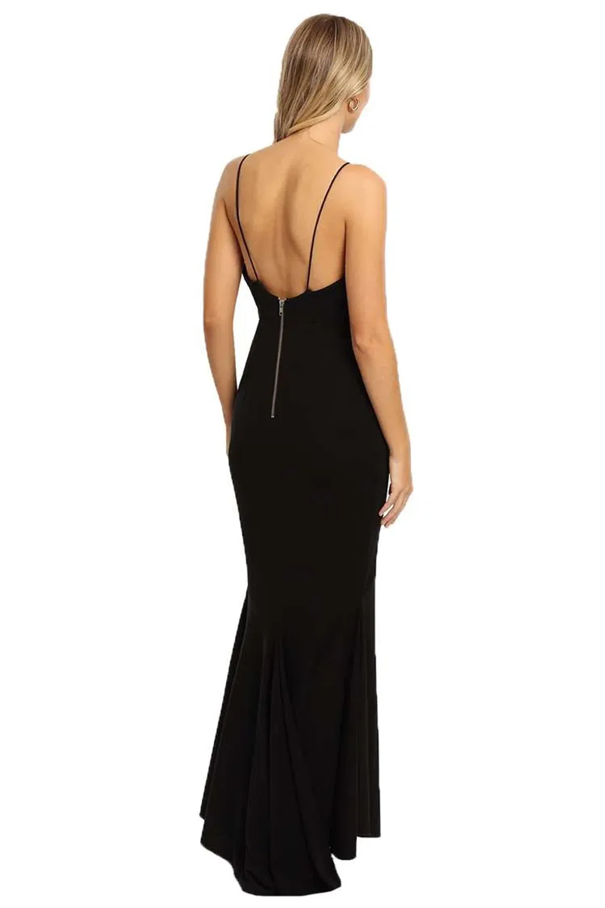 Alex Perry Yesenia Dress Black Size 6 - Image 3