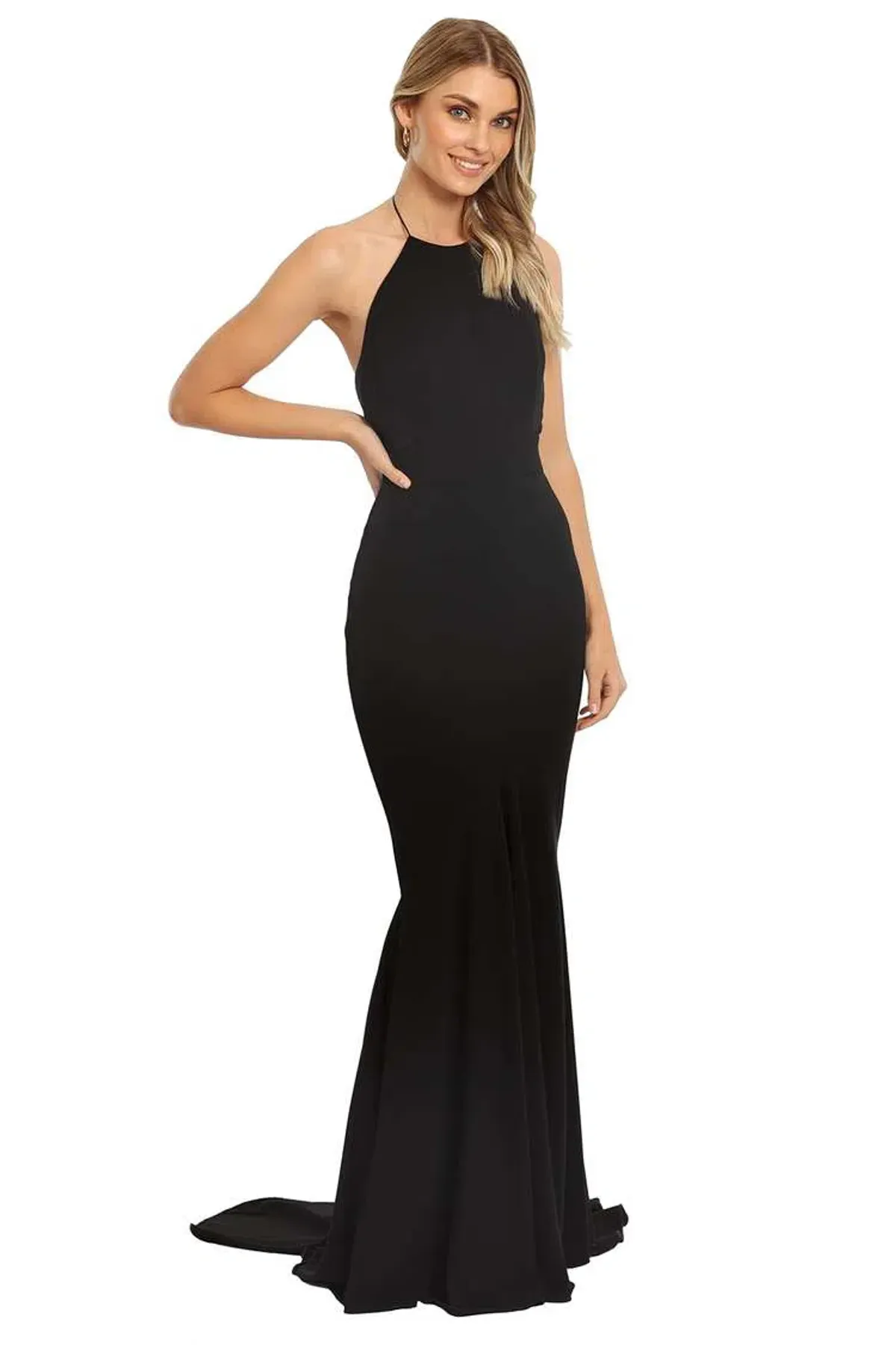 Alex Perry Talise Gown Black Size 8 - Image 2