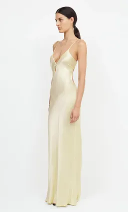 Bec & Bridge Cedar City Maxi Dress Ice Yellow Size 8 for rent on The Volte - image 2