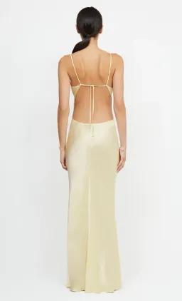 Bec & Bridge Cedar City Maxi Dress Ice Yellow Size 8 for rent on The Volte - image 3