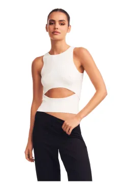 Nakedvice The Cleo Top White Size XS / AU 6 for rent on The Volte - image 1