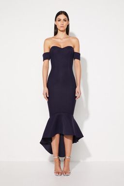 Mossman Lovers Rock Dress Navy for rent on The Volte - image 1