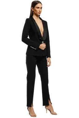 Bianca and Bridgett Milan Blazer and Pants Set Black Size 10 for rent on The Volte - image 2