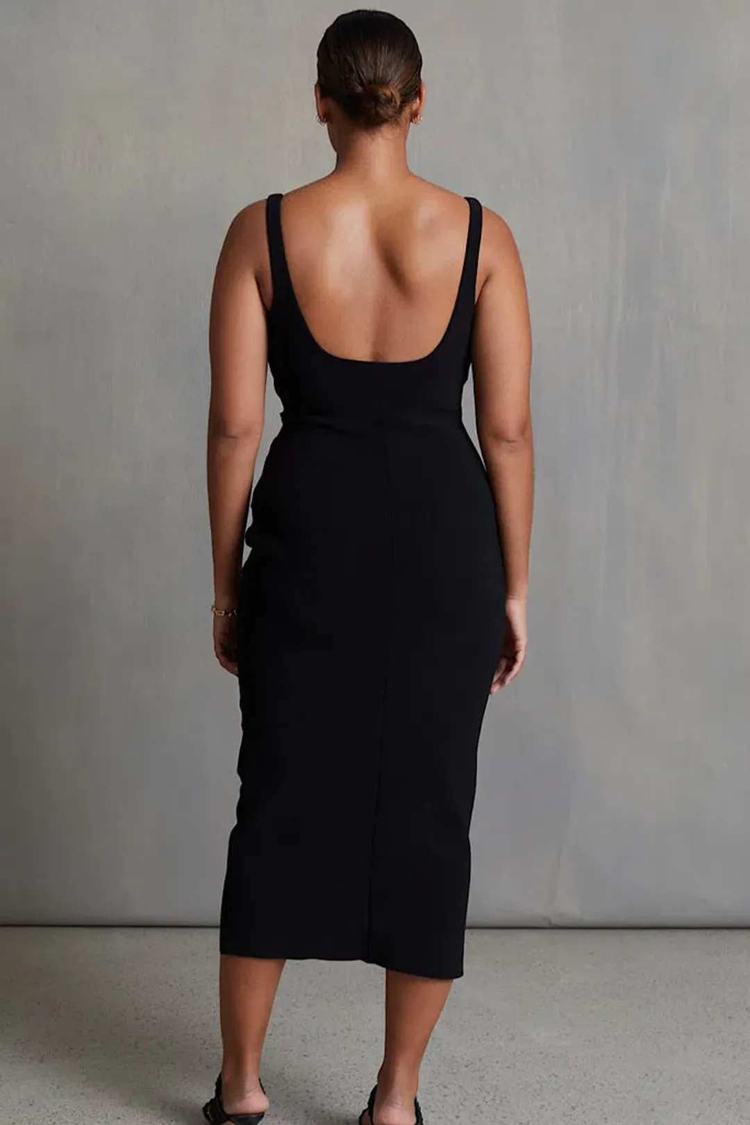 Bec & Bridge Be Mine Square Neck Dress Black Size 16 for rent on The Volte - main image