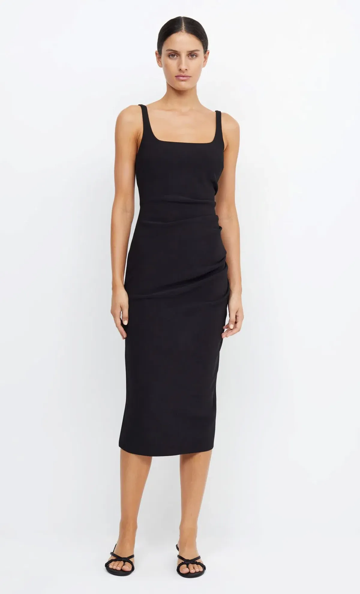 Bec & Bridge Be Mine Square Neck Dress Black Size 16 - Image 2