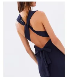 Bianca Spender Ascendant Blue Dress Size 14 for rent on The Volte - image 3