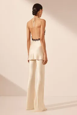 Shona Joy Camille Long Line Cami Cream/Black Size 8 for rent on The Volte - image 3