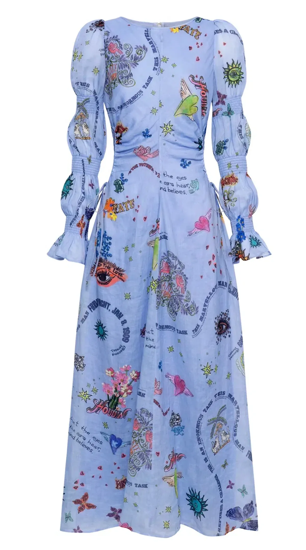 Kate Ford Caracus Cut Out Gown Print - Image 9