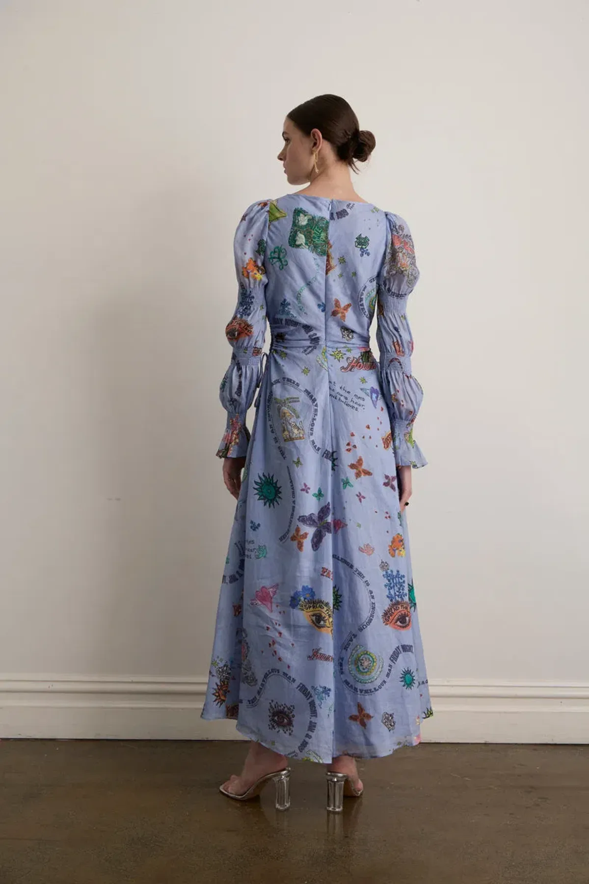 Kate Ford Caracus Cut Out Gown Print - Image 2
