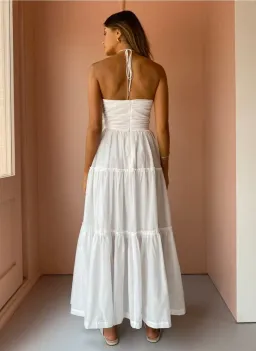 Bec & Bridge Aurora Maxi Dress in Ivory Size 8 for rent on The Volte - image 3