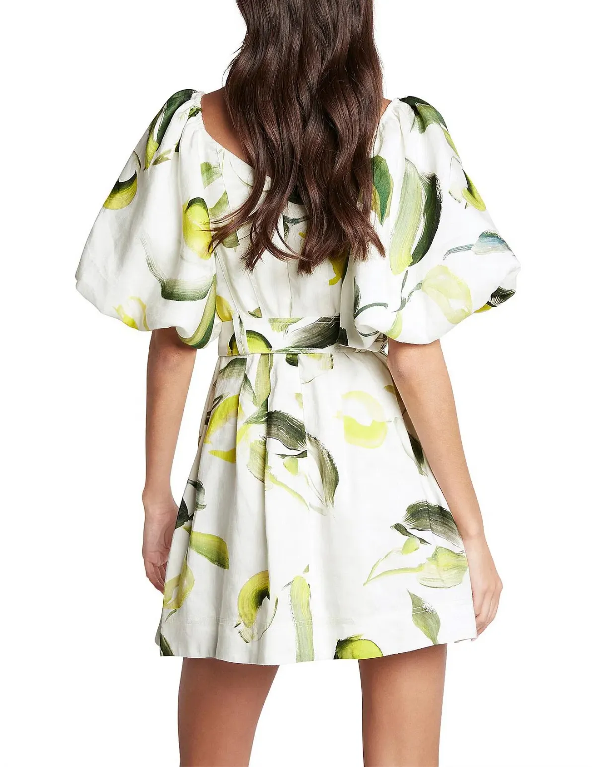 Aje Zest Mini Dress Tropical Lime Size 8 - Image 5