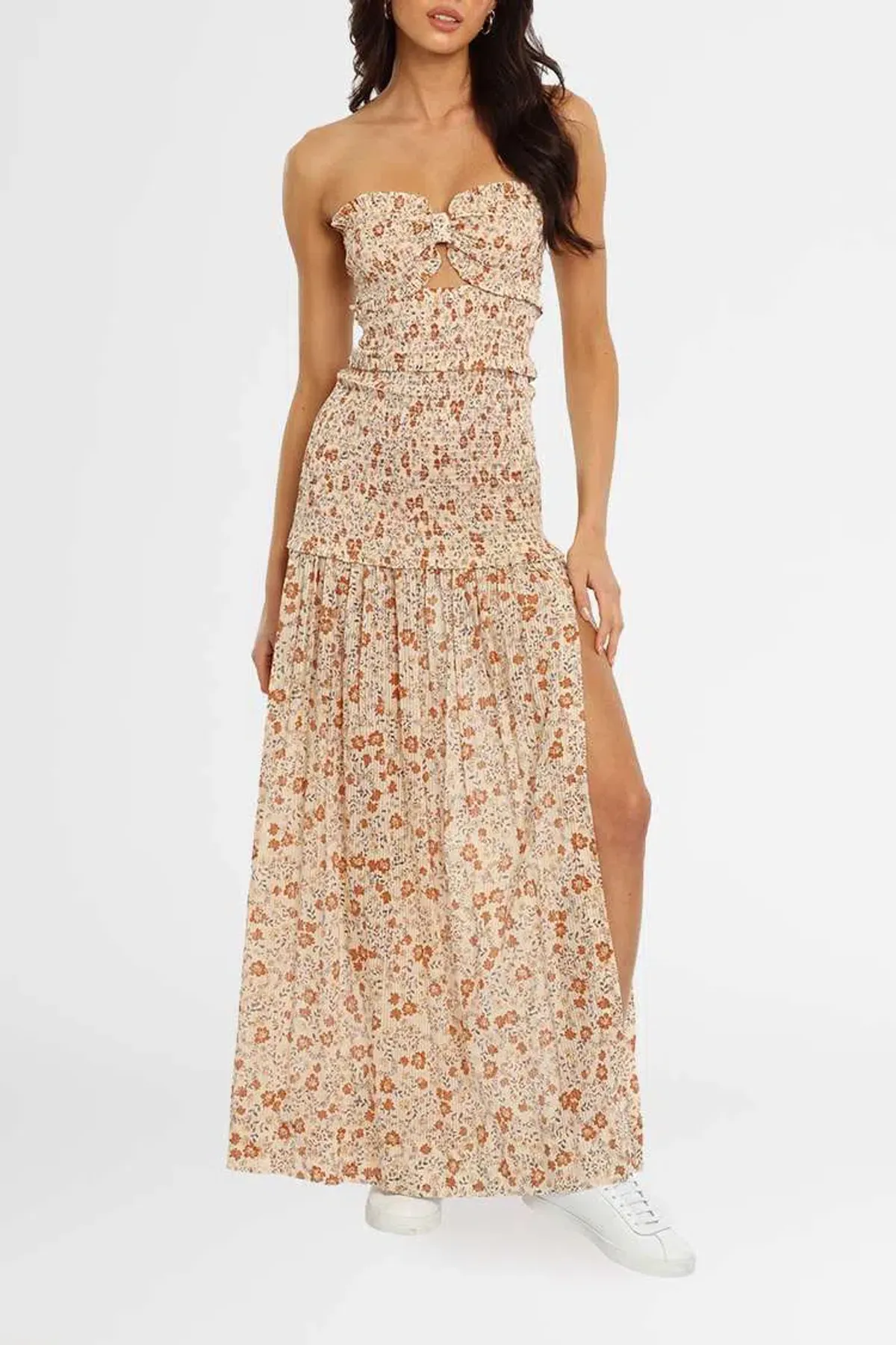 Bec & Bridge Janice Maxi Dress Multi Print Size 8 - Image 1
