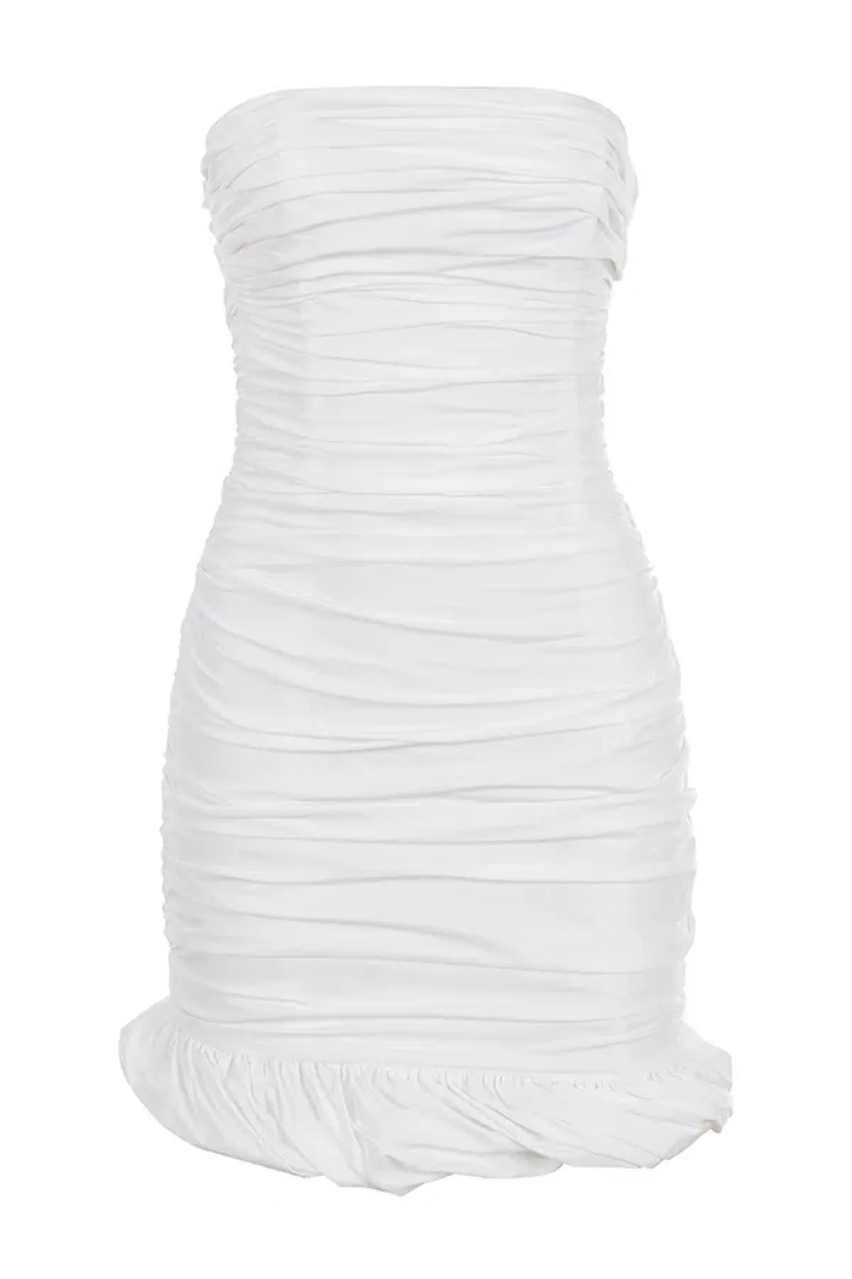 House of CB Rema Mini Dress White Size M Au 10 - Image 5